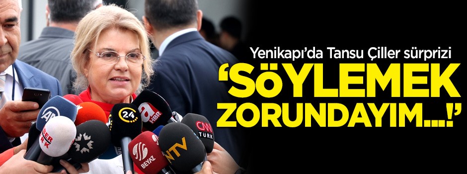 Yenikapı mitinginde Tansu Çiller sürprizi!