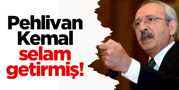 Yenilen pehlivan Kemal selam getirmiş!