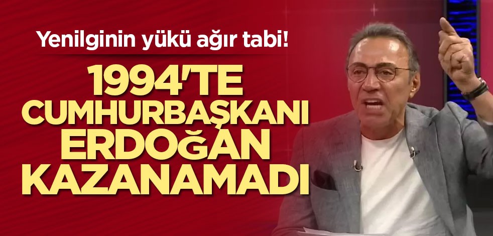 Yenilginin yükü ağır tabi! CHP'li Berhan Şimşek: 1994'te Cumhurbaşkanı kazanamadı
