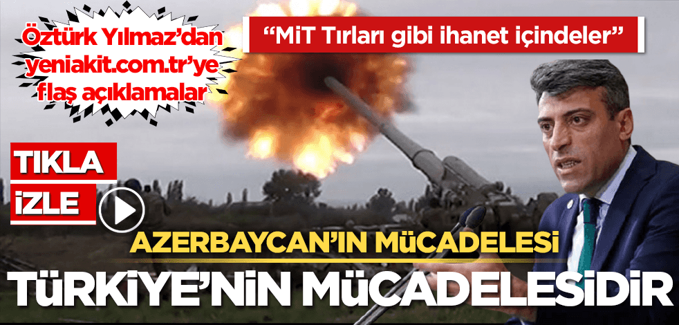 Yenilik Partisi Genel Başkanı Öztürk Yılmaz’dan canlı yayında flaş açıklamalar