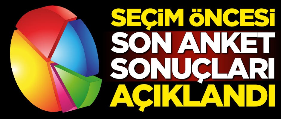 Yerel seçim öncesi son anket!