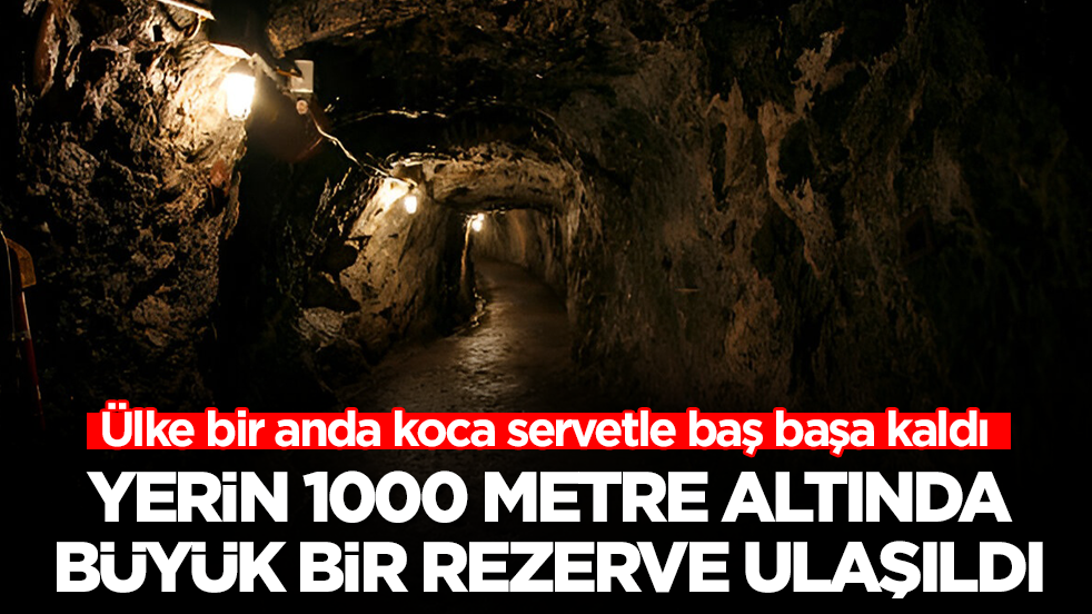 Yerin 1000 metre altında büyük bir rezerve ulaşıldı: Ülke bir anda koca servetle baş başa kaldı