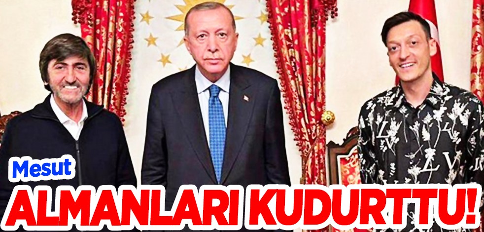 Yerli hamlesi... Mesut Özil Almanları kudurttu!