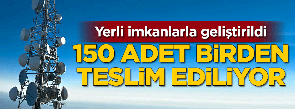 Yerli imkanlarla geliştirildi... İlk teslimat Nisan'da!