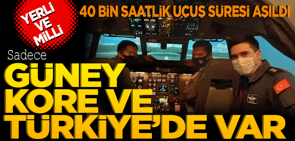 Yerli imkanlarla üretildi... Dünyada sadece Türkiye ve Güney Kore olmak üzere iki ülkede bulunuyor