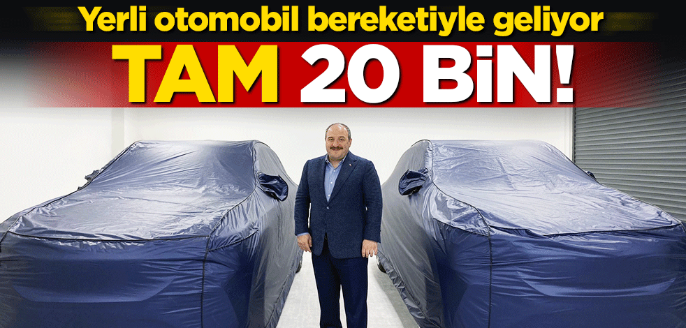 Yerli otomobil ile 20 bin kişi istihdam edilecek