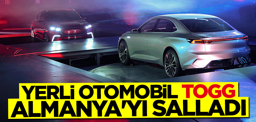 Yerli otomobil TOGG Almanya'yı salladı... Böyle duyurdular