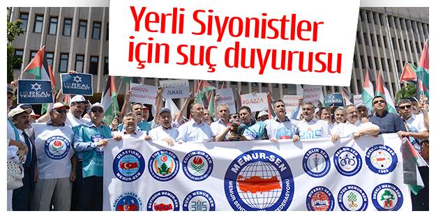 Yerli Siyonistler için suç duyurusu