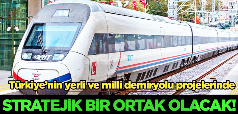 Yerli ve milli demiryolu projeleri ile ilgili mesaj! Türk şirket raylı sistemde hedef büyüttü