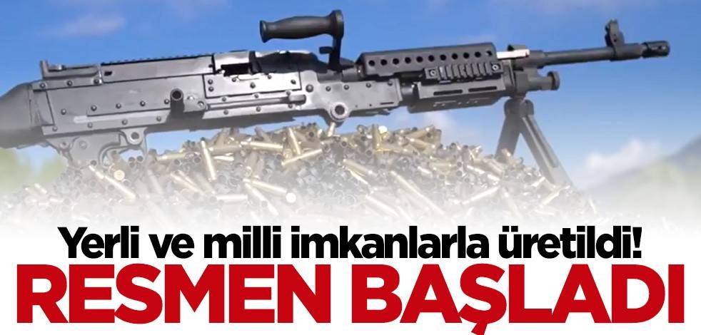 Yerli ve milli imkanlarla üretildi... Teslimatları başladı