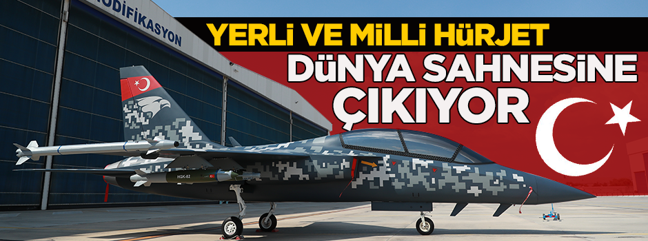 Yerli ve milli Türk jeti İngiltere'de boy gösterecek