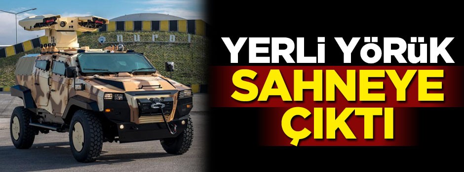 Yerli Yörük sahneye çıktı