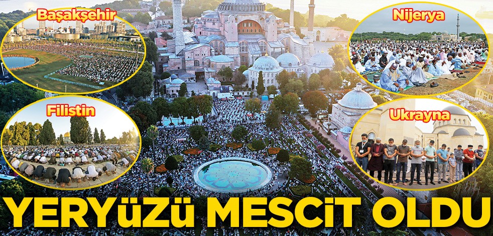 Yeryüzü mescit oldu