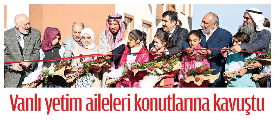 Yetimler evlerine kavuştu