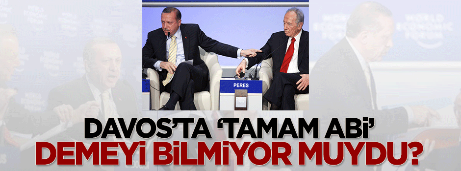 Bulut: Erdoğan Davos'ta 'Tamam abi' demeyi bilmiyor muydu?