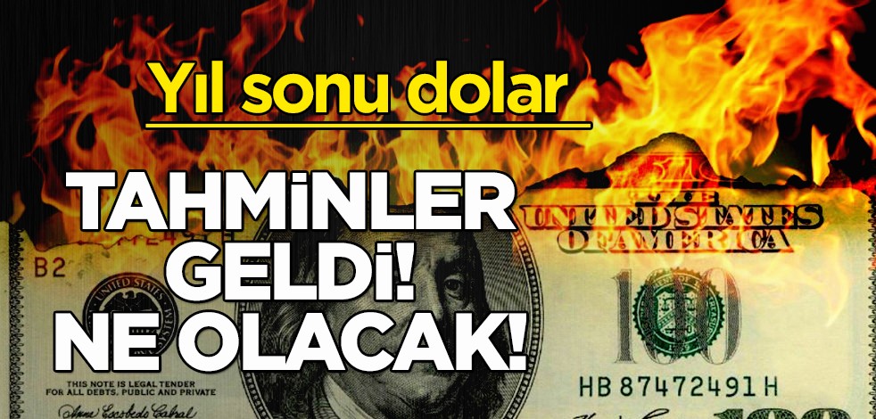 Yıl sonu dolar kuru ne olacak? 4 ekonomistten dolar/TL’ye yönelik Türkiye için tahmin iddiası var! Bakın ne
