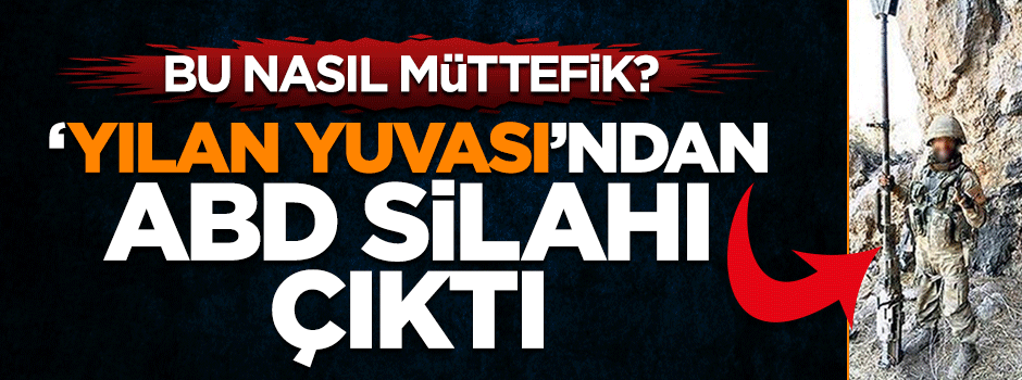 'Yılan yuvası'ndan ABD'nin YPG'ye verdiği Doçka çıktı!