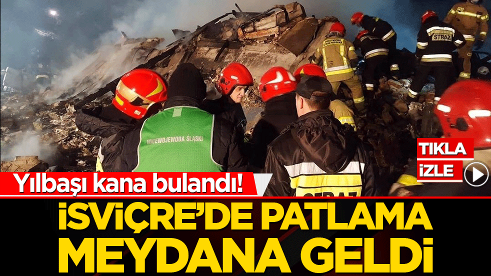 Yılbaşını kutlayacaklardı! İsviçre’de lüks kayak merkezinde patlama: Çok sayıda can kaybı ve yaralı var