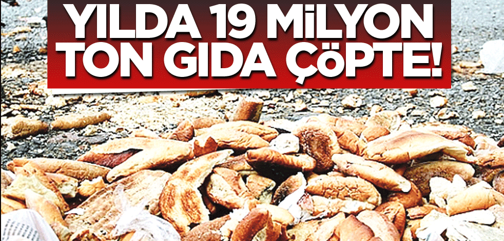 Yılda 19 milyon ton gıda çöpe gidiyor