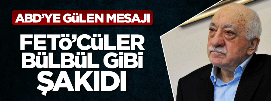 Yıldırım: ABD'nin, Gülen'in yanında duracağına inanmıyoruz
