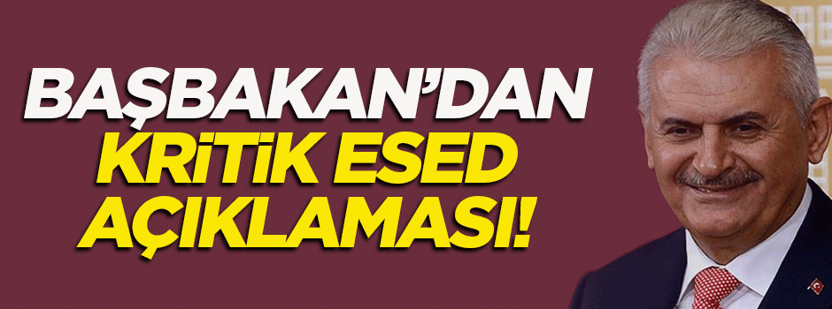 Yıldırım: Esed değişmeden Türkiye değişmez