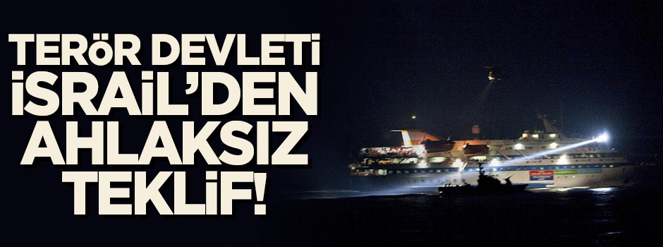 Yıldırım: İsrail, 1 milyar dolar 'sus payı' teklif etti