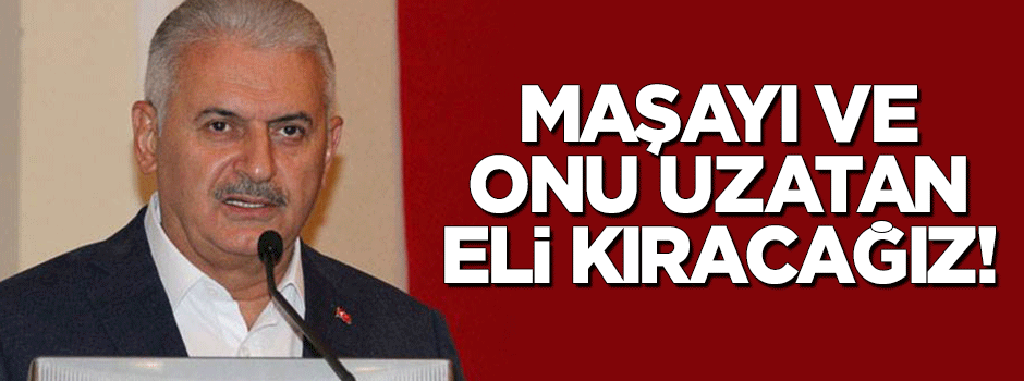 Yıldırım: Maşayı ve onu uzatan eli kıracağız!