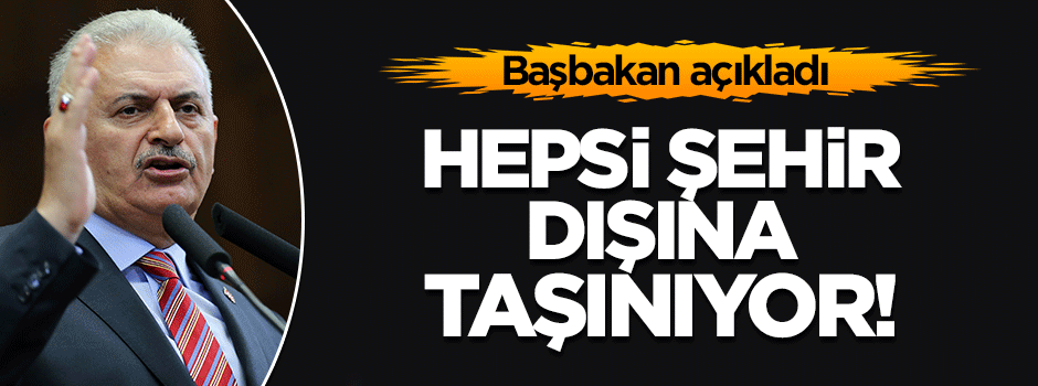 Yıldırım: Terör örgüterini mübarek topraklardan kazıyacağız!