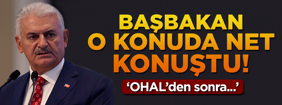 Yıldırım'dan FETÖ tasfiyeleriyle ilgili net mesajlar
