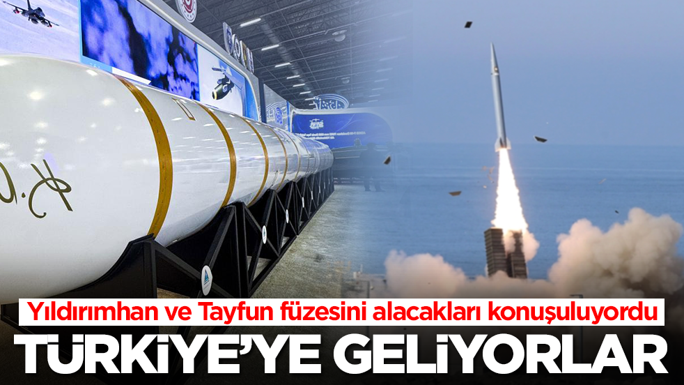 Yıldırımhan ve Tayfun füzesini alacakları konuşuluyordu: Türkiye'ye geliyorlar
