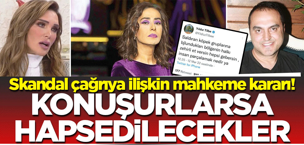 Yıldız Tilbe'nin başvurusu sonuçlandı! Serengil, Bali ve Arto konuşursa hapis yatacak
