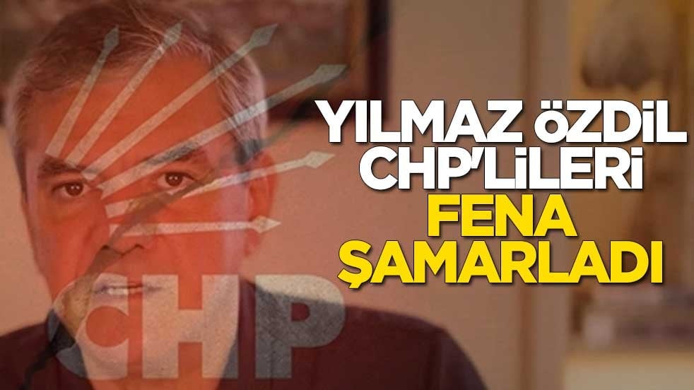 Yılmaz Özdil, CHP'lileri fena şamarladı