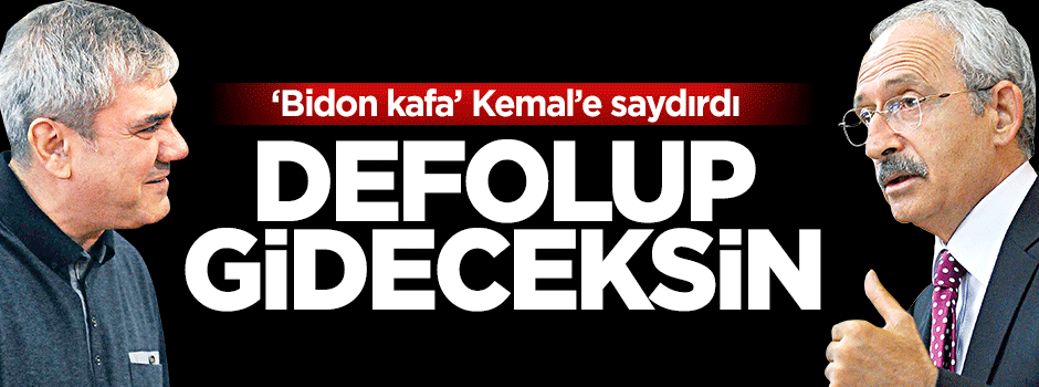 Yılmaz Özdil'den Kılıçdaroğlu'na: Defolup gideceksin!