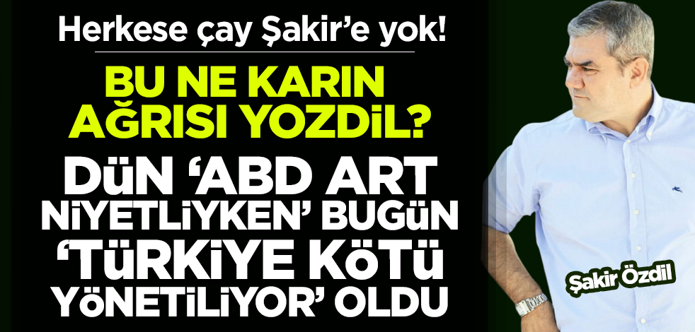 Sözcü yazarı Yılmaz Özdil'den Doğu Akdeniz'le ilgili iki yüzlü tavır