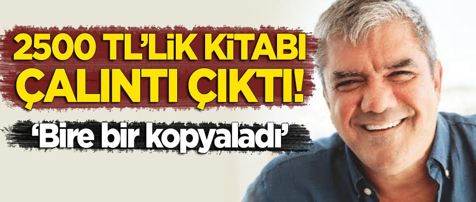 Yılmaz Özdil'in 2 Bin 500 liralık kitabı çalıntı çıktı! "Bire bir kopyaladı"
