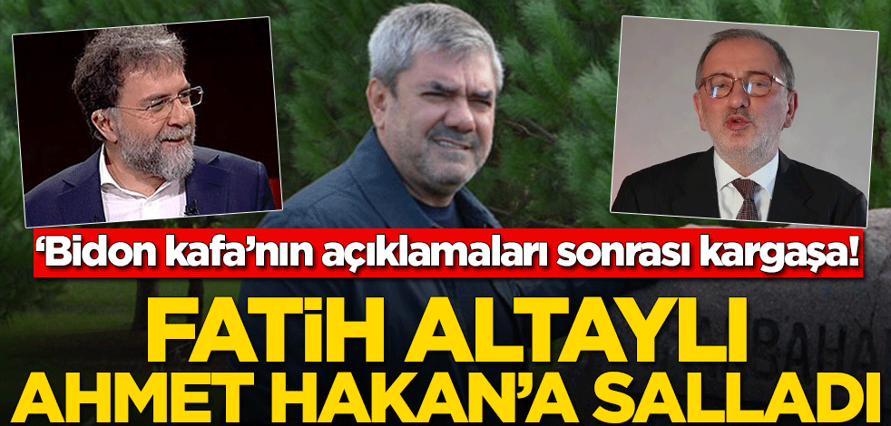 Yılmaz Özdil’in açıklaması Fatih Altaylı ve Ahmet Hakan’ı karşı karşıya getirdi