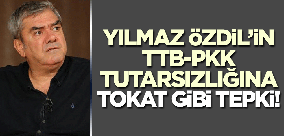 Yılmaz Özdil'in PKK-TTB tutarsızlığı! 'Sek içmeye devam mı?'