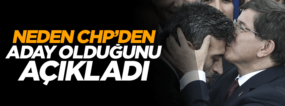 Yılmaz Öztürk neden CHP'den aday olduğunu açıkladı