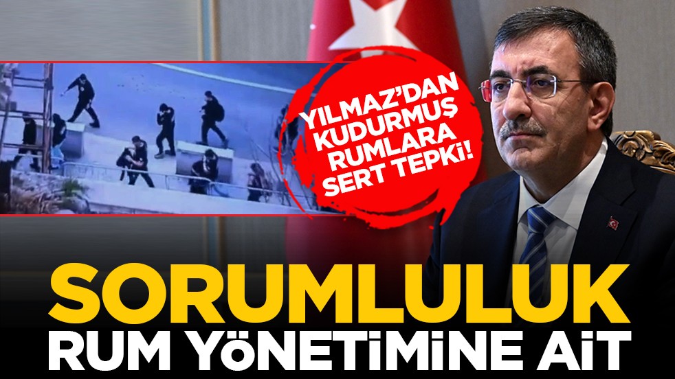 Yılmaz’dan kudurmuş Rumlara sert tepki! Sorumluluk Rum yönetimine ait
