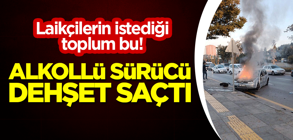Yine alkol yine felaket! Sürücü: Moralim çok bozuktu, alkol aldım