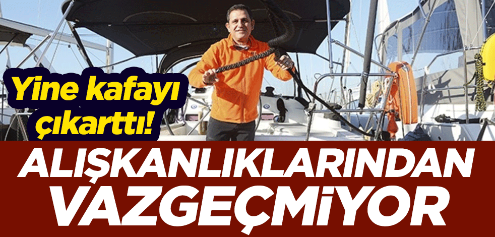 Yine kafayı çıkarttı! Fatih Portakal, alışkanlıklarından vazgeçmiyor