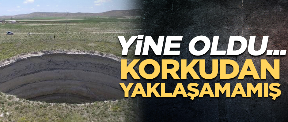 Yine oldu... "Korkudan yaklaşamamış"