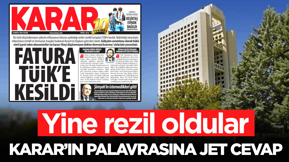 Yine rezil oldular! Karar’ın palavrasına jet cevap