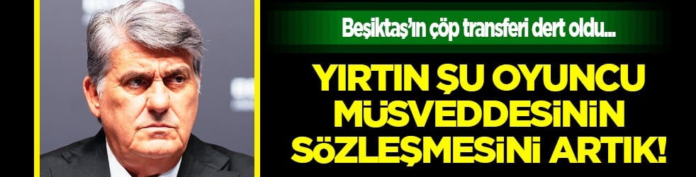 Yırtın şu oyuncu müsveddesinin sözleşmesini artık! Resmen takıma takoz oluyor...