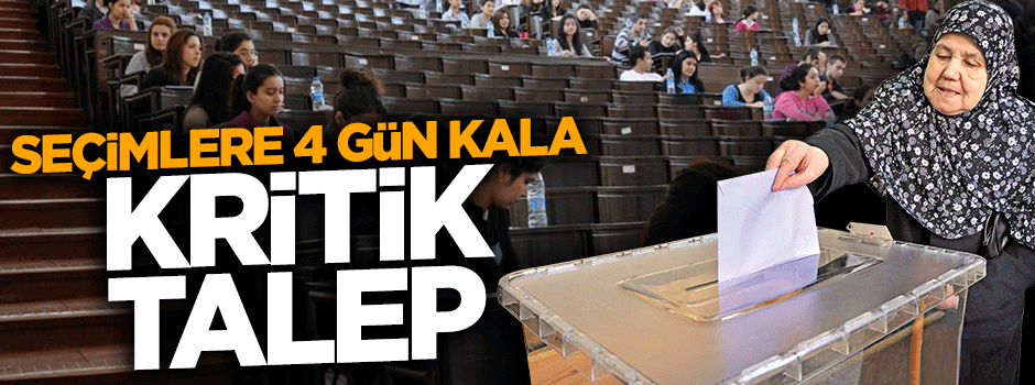 YÖK'ten 'sınavlar ertelensin' talebi