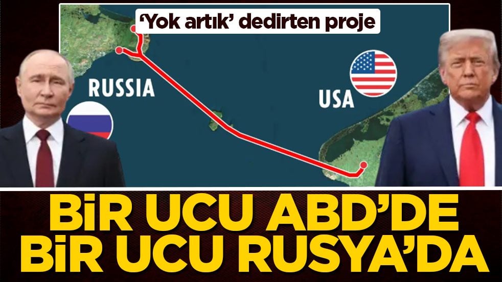‘Yok artık’ dedirten proje! Bir ucu ABD’de bir ucu Rusya’da 