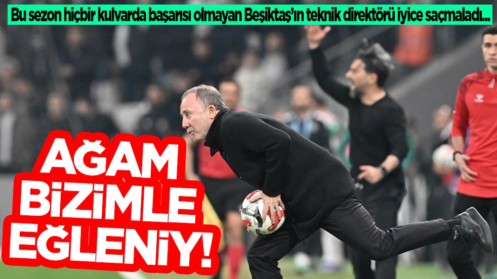 Yok artık hocam! Sergen Yalçın bir bir saçmalamaya devam ediyor! Şaka mı bu?