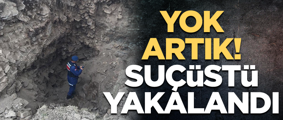 Yok artık! Suçüstü yakalandı...