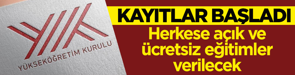 YÖK'ün Enerji Akademisi'ne kayıtlar başladı! Herkese açık ve ücretsiz eğitimler verilecek