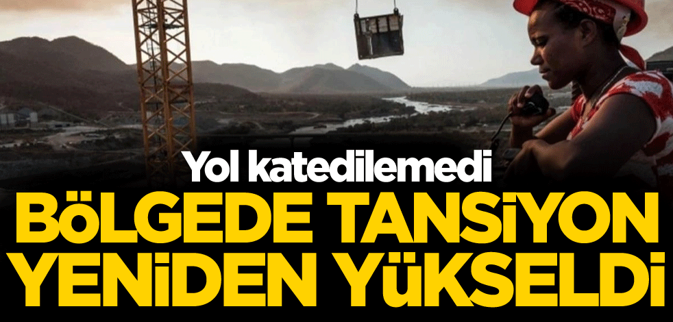Yol katedilemedi! Bölgede tansiyon yeniden yükseldi